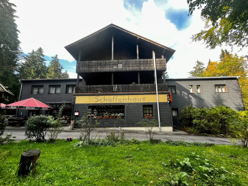 Ansicht der Gaststätte Schöffenhaus
